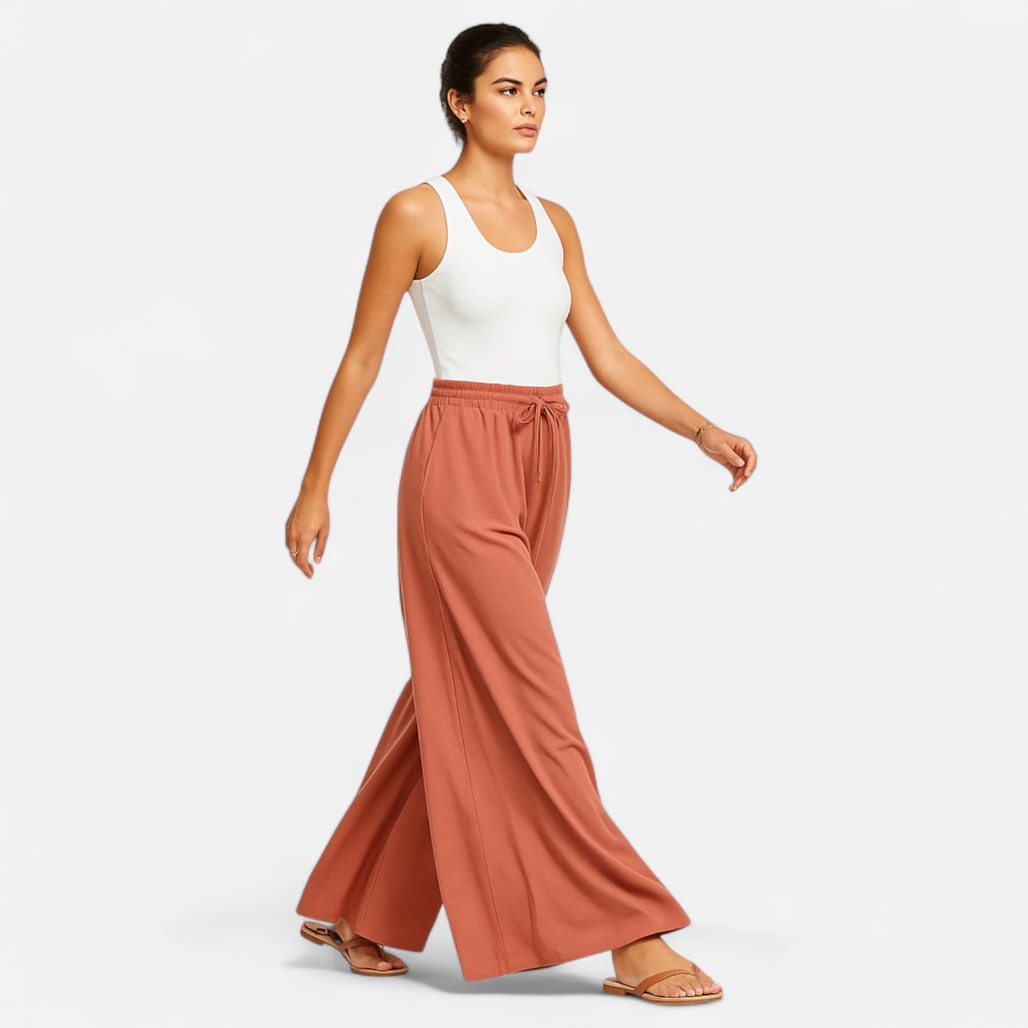 Mistrève | Pantalon Large Décontracté pour Femme – Bestseller Élégant et Confortable