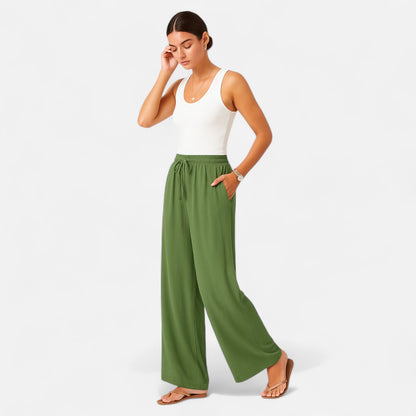 Mistrève | Pantalon Large Décontracté pour Femme – Bestseller Élégant et Confortable