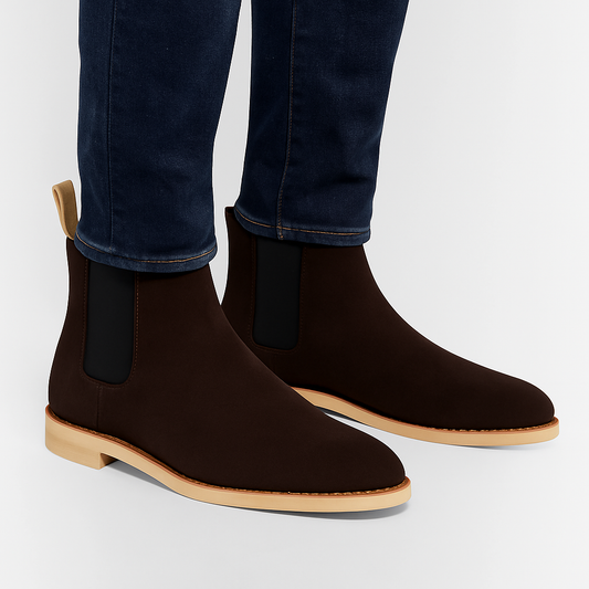 Mistrève | Bottines Chelsea Classiques Homme en Cuir Véritable – Élégance & Polyvalence