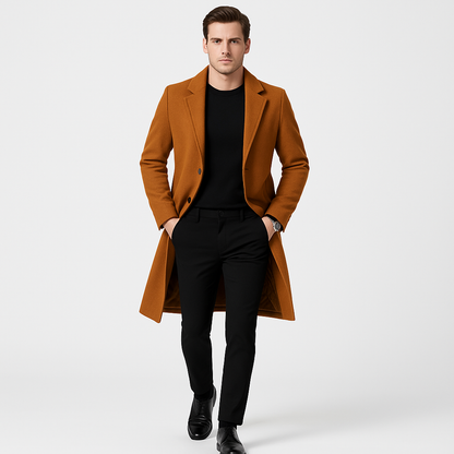 Mistrève | Trench En Cachemire Homme – L’Hiver Sublimé Par Le Charme Et La Chaleur