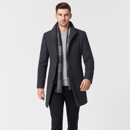 Mistrève | Trench En Cachemire Britannique Homme – La Prestance Classique Réinventée