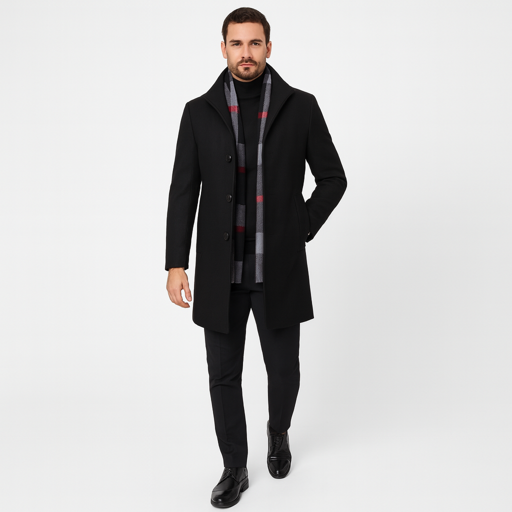 Mistrève | Trench En Cachemire Britannique Homme – La Prestance Classique Réinventée