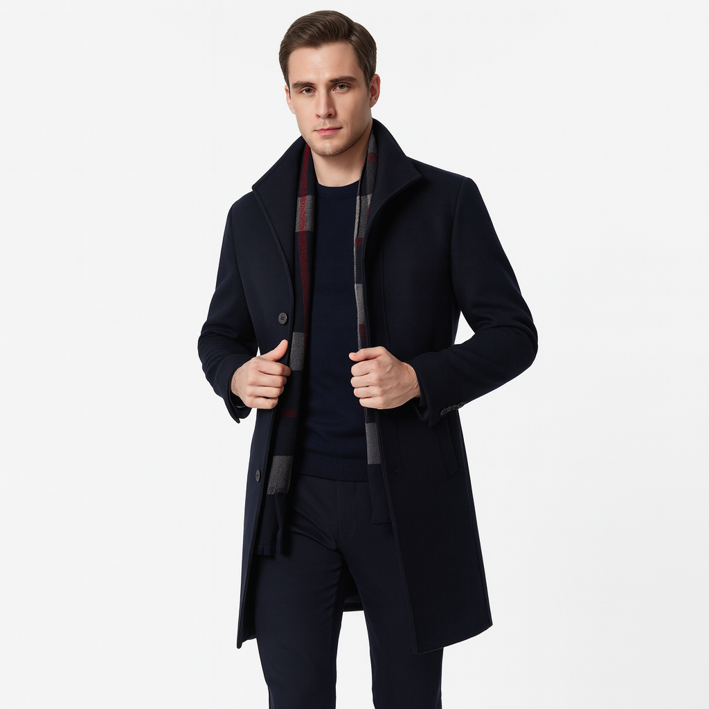 Mistrève | Trench En Cachemire Britannique Homme – La Prestance Classique Réinventée