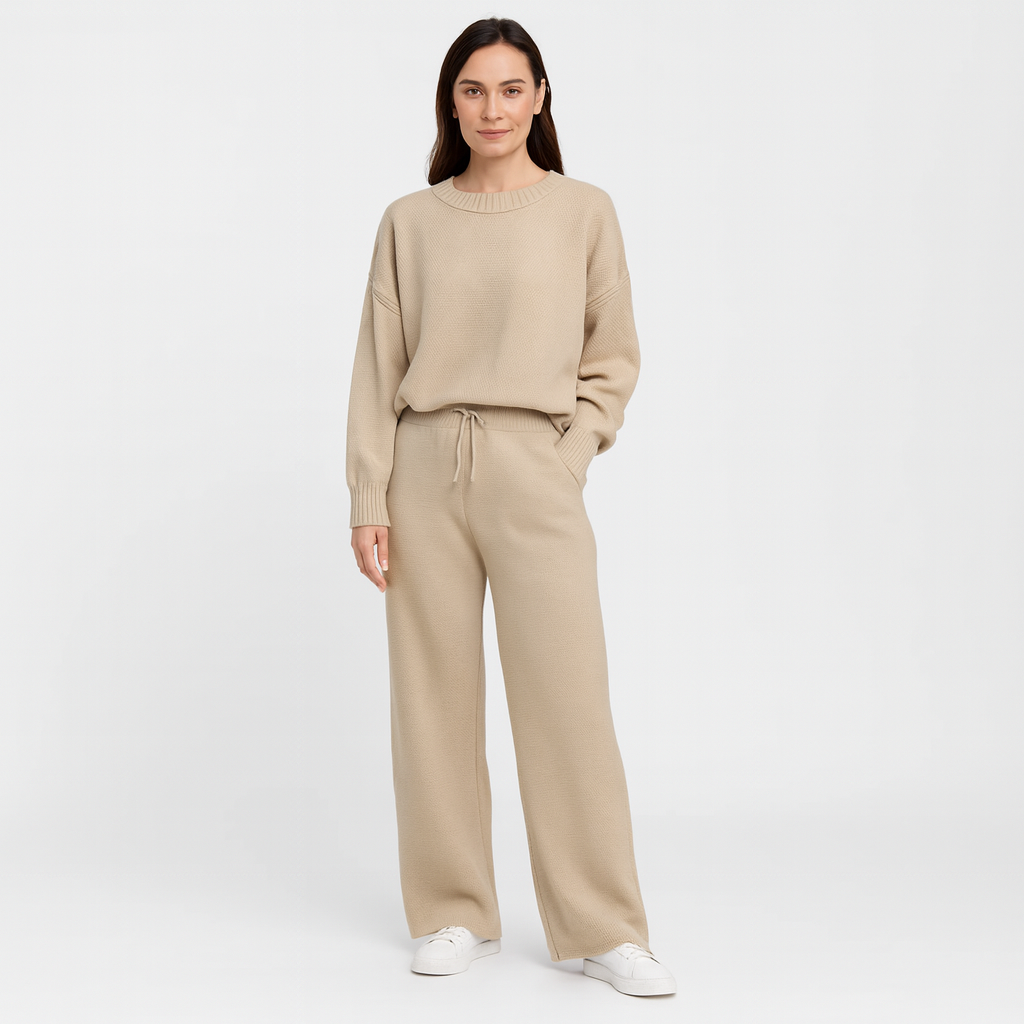 Mistrève | Ensemble 2 Pièces en Maille pour Femme – Confort  & Élégance Décontractée