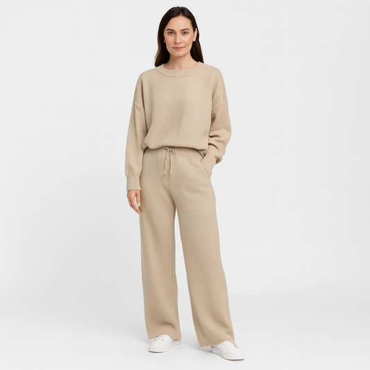 Mistrève | Ensemble 2 Pièces en Maille pour Femme – Confort  & Élégance Décontractée