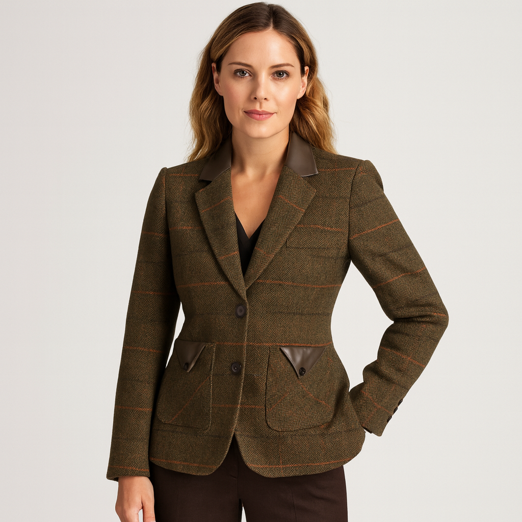 Mistrève | Blazer Femme à Revers Classiques Bouton Unique – Élégance Sobre et Style Polyvalent