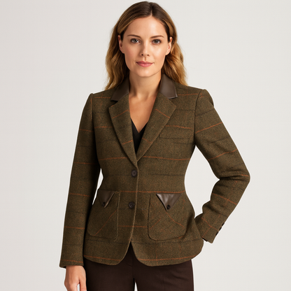 Mistrève | Blazer Femme à Revers Classiques Bouton Unique – Élégance Sobre et Style Polyvalent