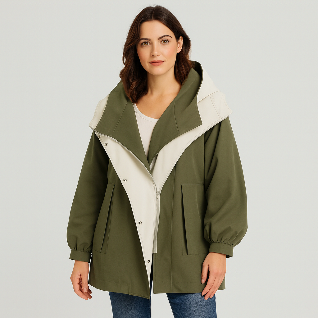 Mistrève | Veste Coupe-Vent Femme Zippée – Élégance Décontractée & Protection Légère