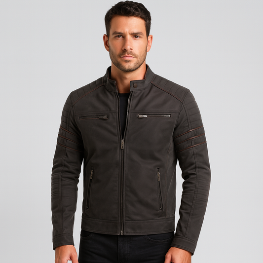 Mistrève | Veste Moto Homme – Style Biker & Confort Durable