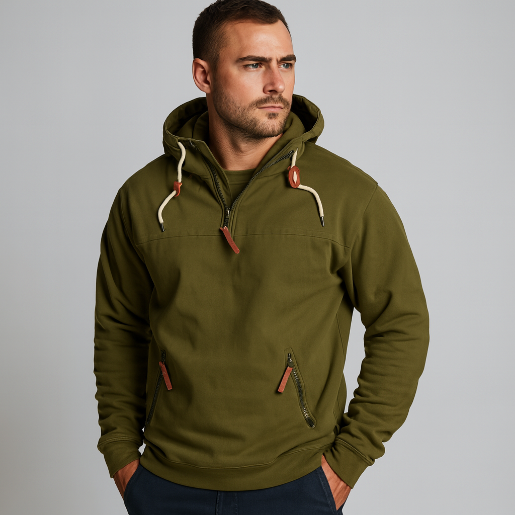 Mistrève | Sweat à Capuche Homme Hiver – Style Moderne & Confort Douillet