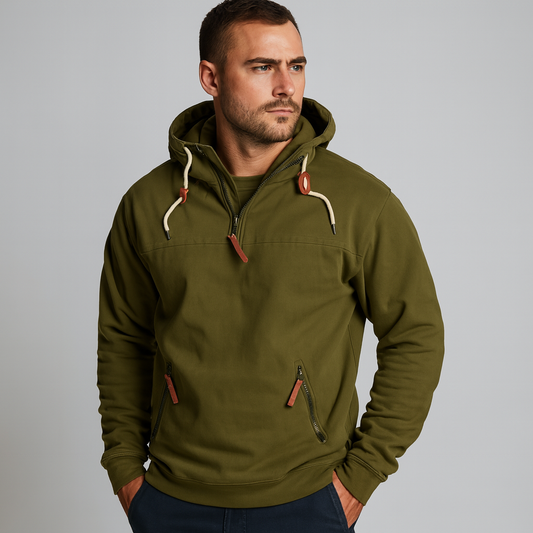 Mistrève | Sweat à Capuche Homme Hiver – Style Moderne & Confort Douillet