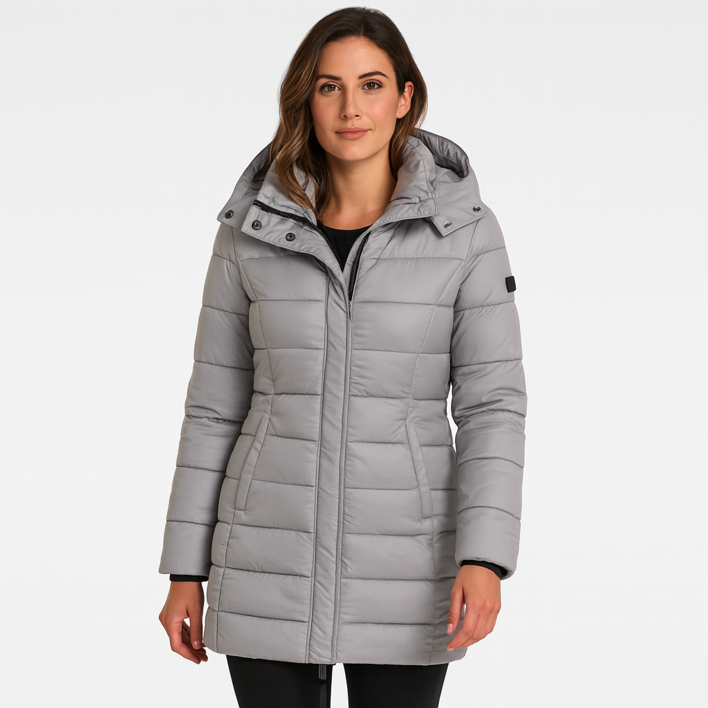 Mistrève | Manteau long pour femme – Élégance légère et protection hivernale