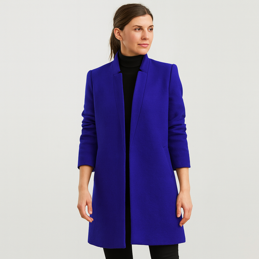 Mistrève | Manteau long pour femme – Élégance intemporelle et féminité raffinée