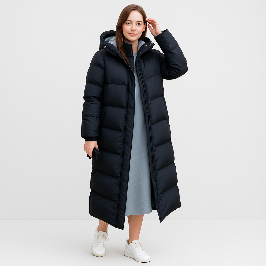 Mistrève | Parka Longue Imperméable – Protection Totale et Élégance Hivernale