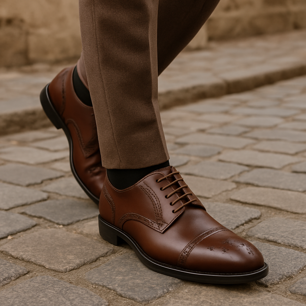 Mistrève | Richelieus Classiques en Cuir à Lacets pour Homme