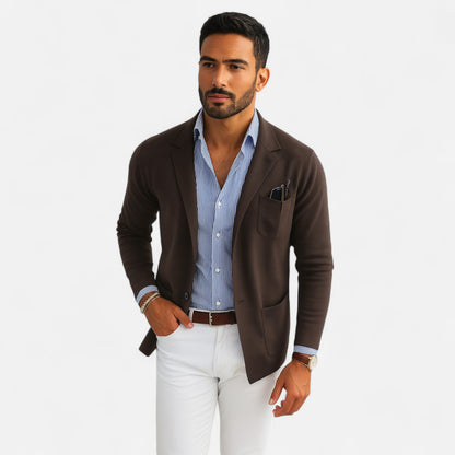 Mistrève | Blazer Confort Homme – Élégance Souple et Style Maîtrisé