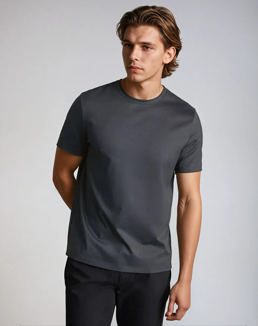 Signature Supima T-shirt - Profond Gray