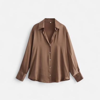 Mistrève | Chemise Femme Classique Chic – Manche Longue Élégante & Intemporelle