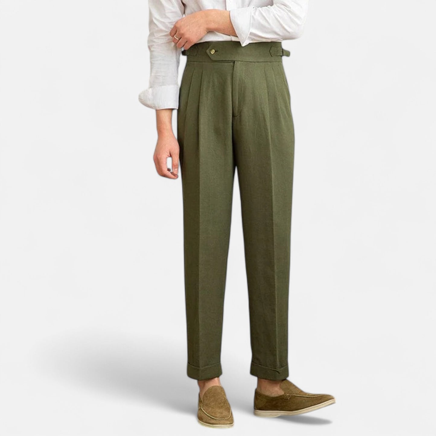 Mistrève | Pantalon Tailleur Droit pour Homme – Ligne Aristocratique, Élégance Intemporelle