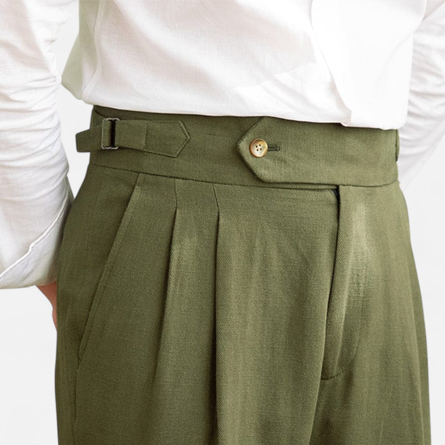 Mistrève | Pantalon Tailleur Droit pour Homme – Ligne Aristocratique, Élégance Intemporelle