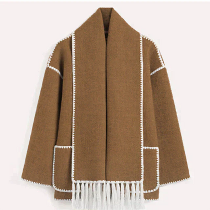 Manteau Long Matelassé d'Hiver pour Femmes