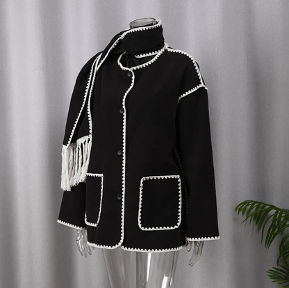 Manteau Long Matelassé d'Hiver pour Femmes