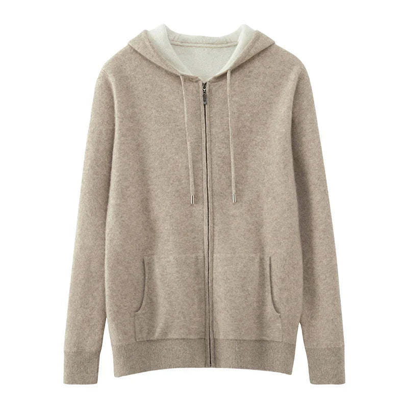 Mistrève | Cardigan Zippé en Cachemire Homme – Luxe Intemporel et Confort Absolu