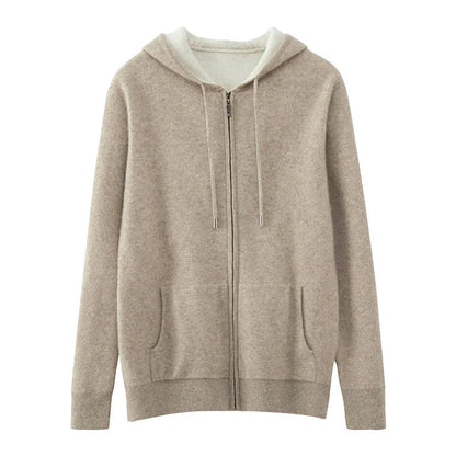 Mistrève | Cardigan Zippé en Cachemire Homme – Luxe Intemporel et Confort Absolu