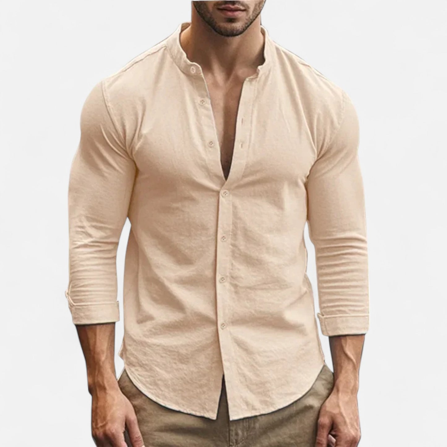 Mistrève | Chemise Homme en Lin et Coton Léger – Fraîcheur Naturelle et Élégance Estivale