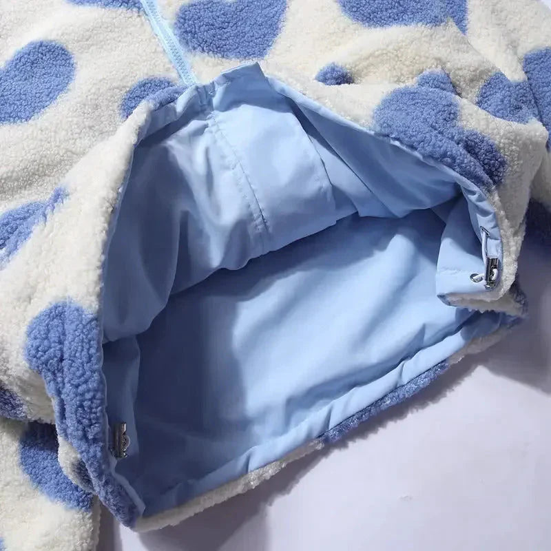 Veste Cœur Polaire | Douceur & Style