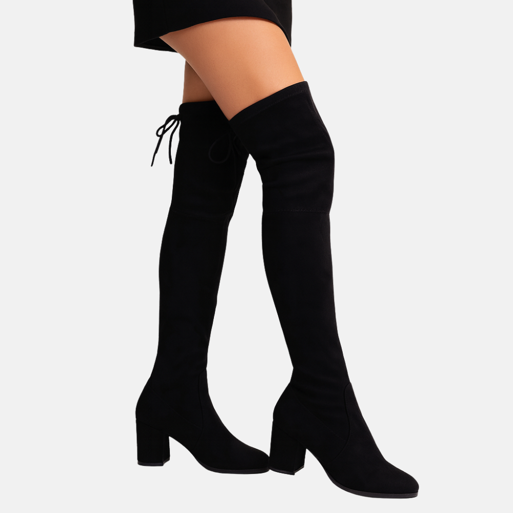 Mistrève | Cuissardes Femme Daim  – Élégance Audacieuse et Style Sophistiqué