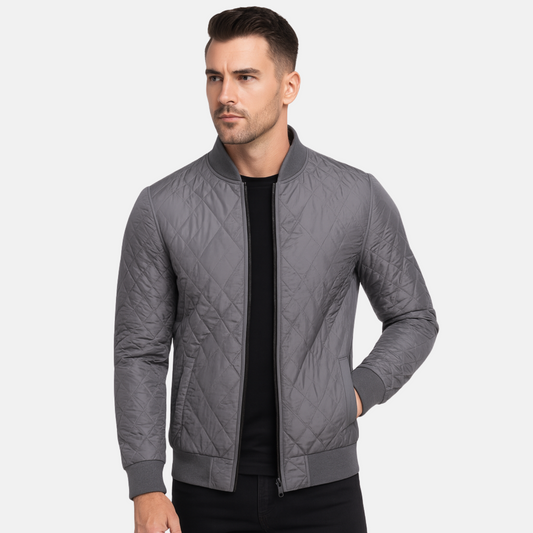 Mistrève | Jacket Homme Zippé Coton – Élégance Décontractée et Confort Quotidien