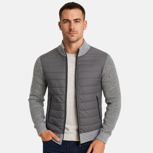 Mistrève | Veste zippée à col montant pour homme – Style intemporel et confort moderne