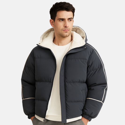 Mistrève | Parka à capuche pour homme – Chaleur intense et élégance urbaine