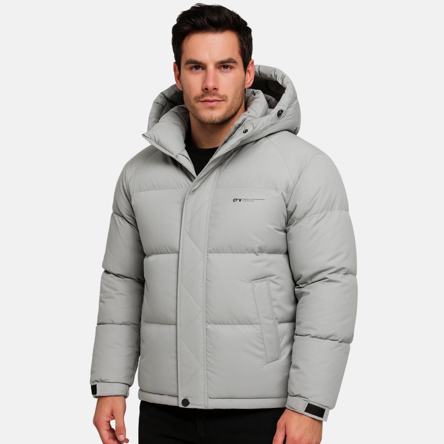 Mistrève | Doudoune Homme à Capuche – Protection Coupe-Vent et Style Urbain