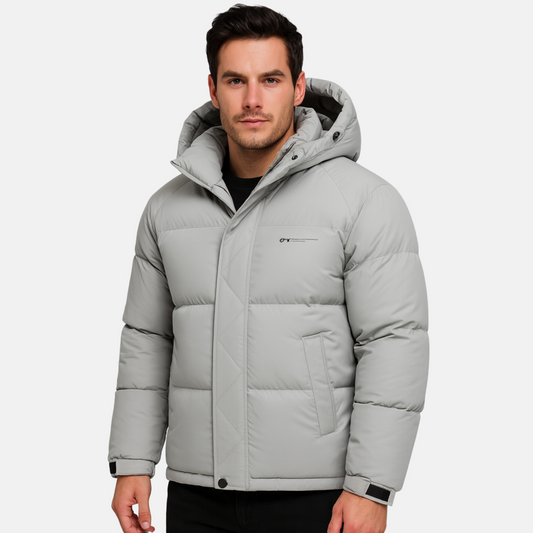 Mistrève | Doudoune Homme à Capuche – Protection Coupe-Vent et Style Urbain