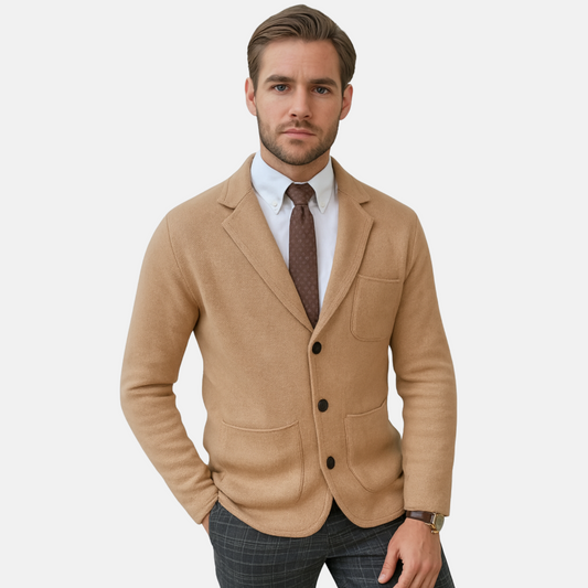 Mistrève | Veste Homme Slim Fit à Revers – Élégance Polyvalente de 2025