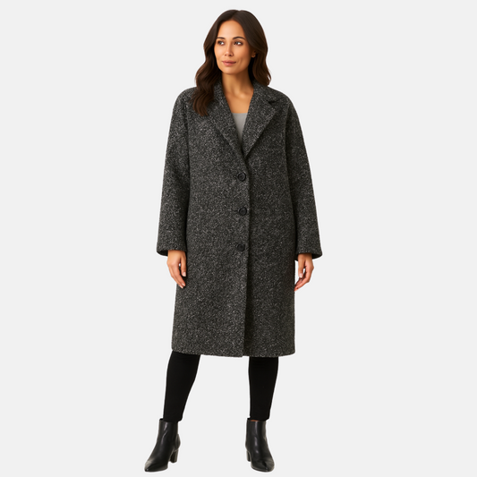Mistrève | Manteau d'hiver en laine pour femme – Élégance intemporelle