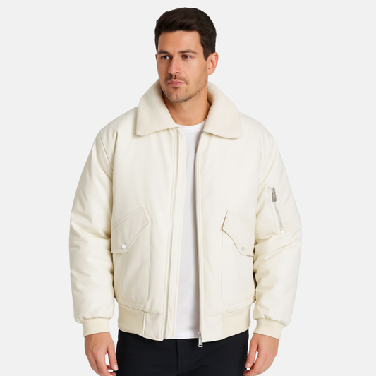 Mistrève | Veste Matelassée d’Hiver pour Homme – Chaleur Luxueuse et Style Décontracté