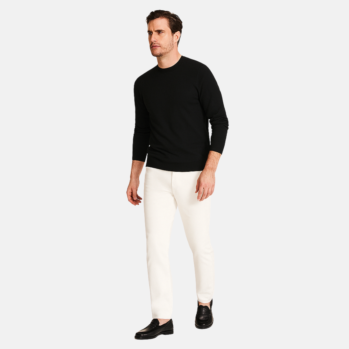 Mistrève | Mocassins penny en cuir véritable pour homme