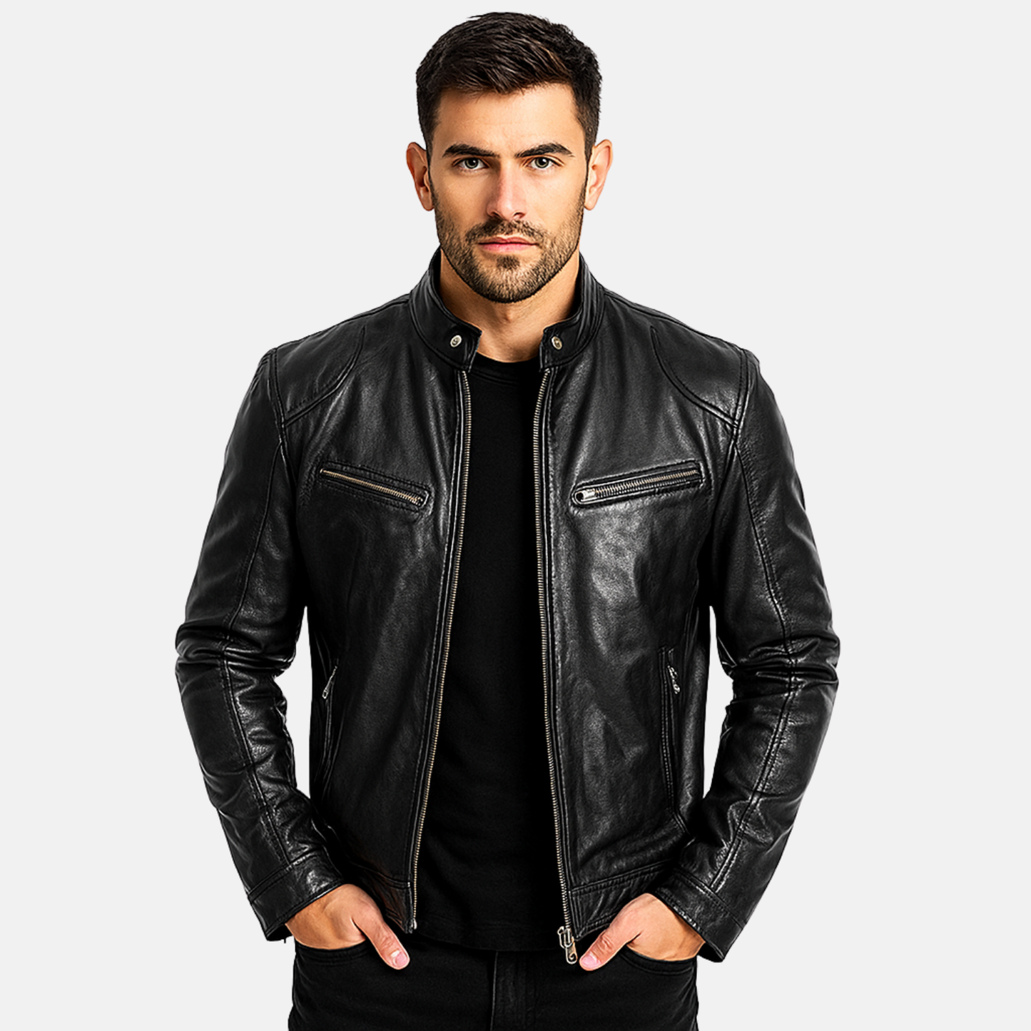 Mistrève | Veste en cuir légère pour homme