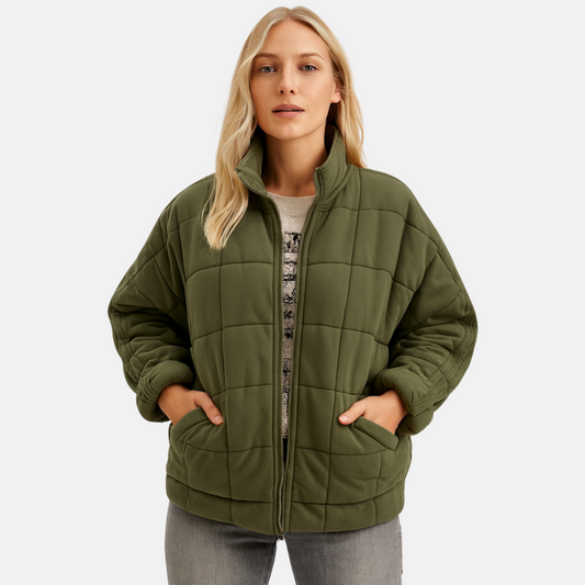 Mistrève | Veste Matelassée Femme – Chaleur Légère et Élégance Décontractée