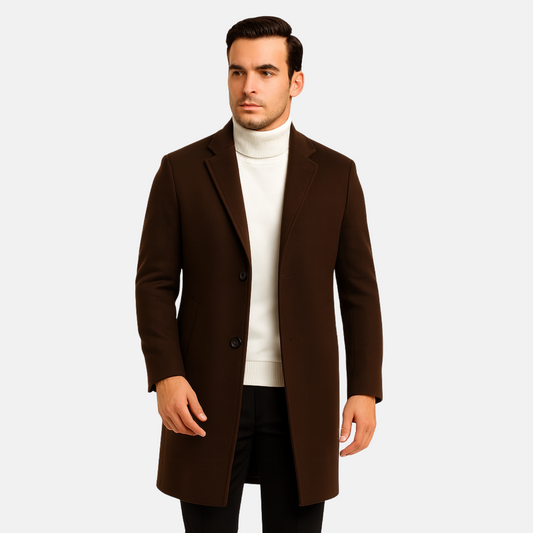 Mistrève | Manteau Homme Laine  – Élégance Business et Style Intemporel