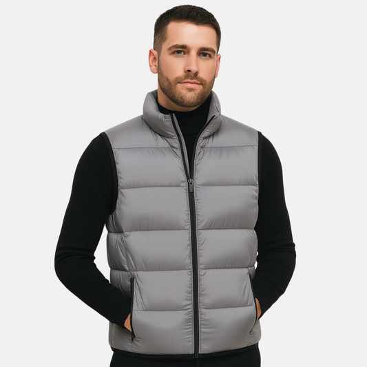 Mistrève | Gilet Matelassé Homme – Léger, Chaud et Élégant pour l’Automne/Hiver