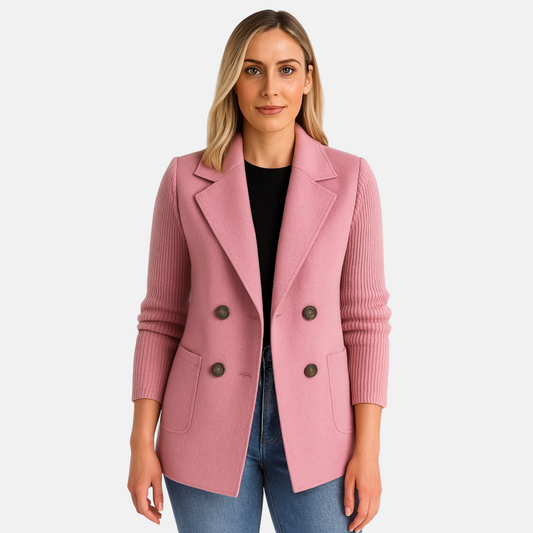 Mistrève | Blazer Femme Décontracté en Maille – Confort Douillet et Élégance Naturelle