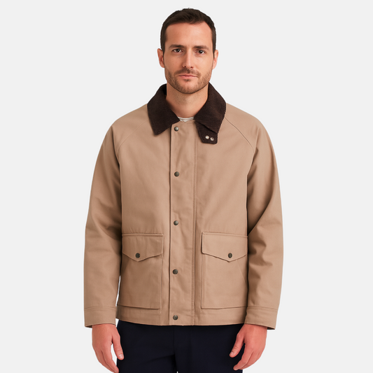 Mistrève | Veste Homme Oversize Déperlante – Style Vintage Lavé et Confort Moderne