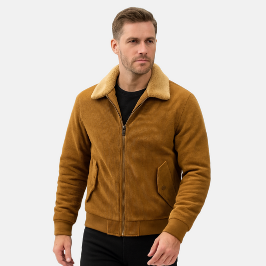 Mistrève | Veste Homme en Velours Côtelé – Élégance Décontractée pour l’Automne & l’Hiver