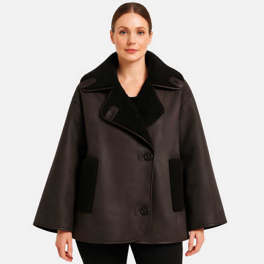 Mistrève | Manteau Femme Fourrure – Douceur Épais & Élégance Hivernale