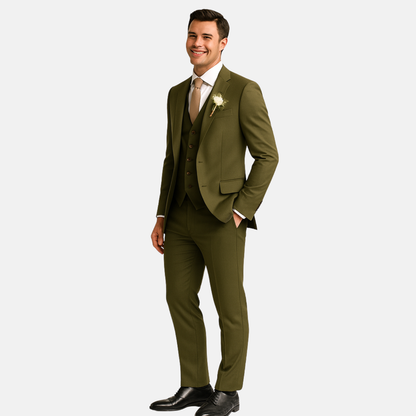 Mistrève | Costume Trois Pièces Homme – L’Essence du Raffinement Intemporel