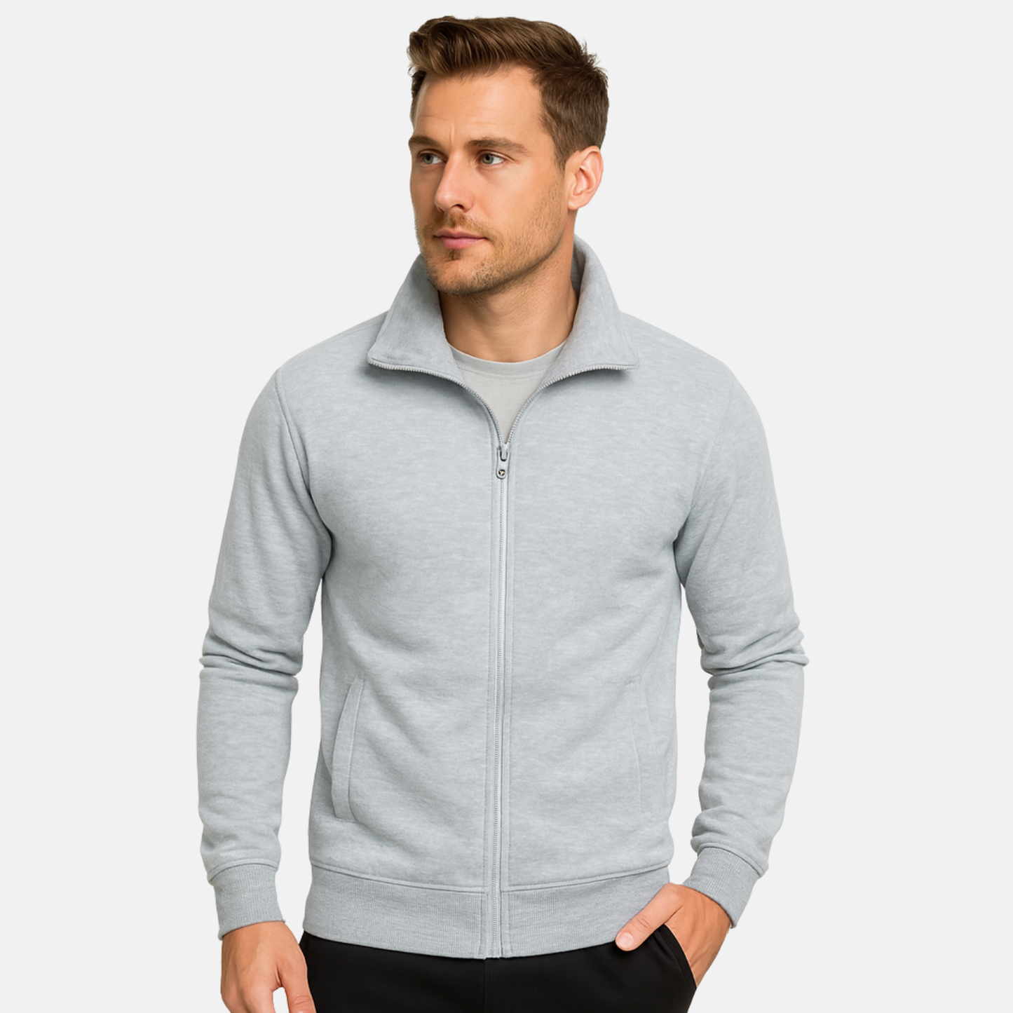 Mistrève | Veste Zippée Homme – Style Décontracté et Esprit Sportif